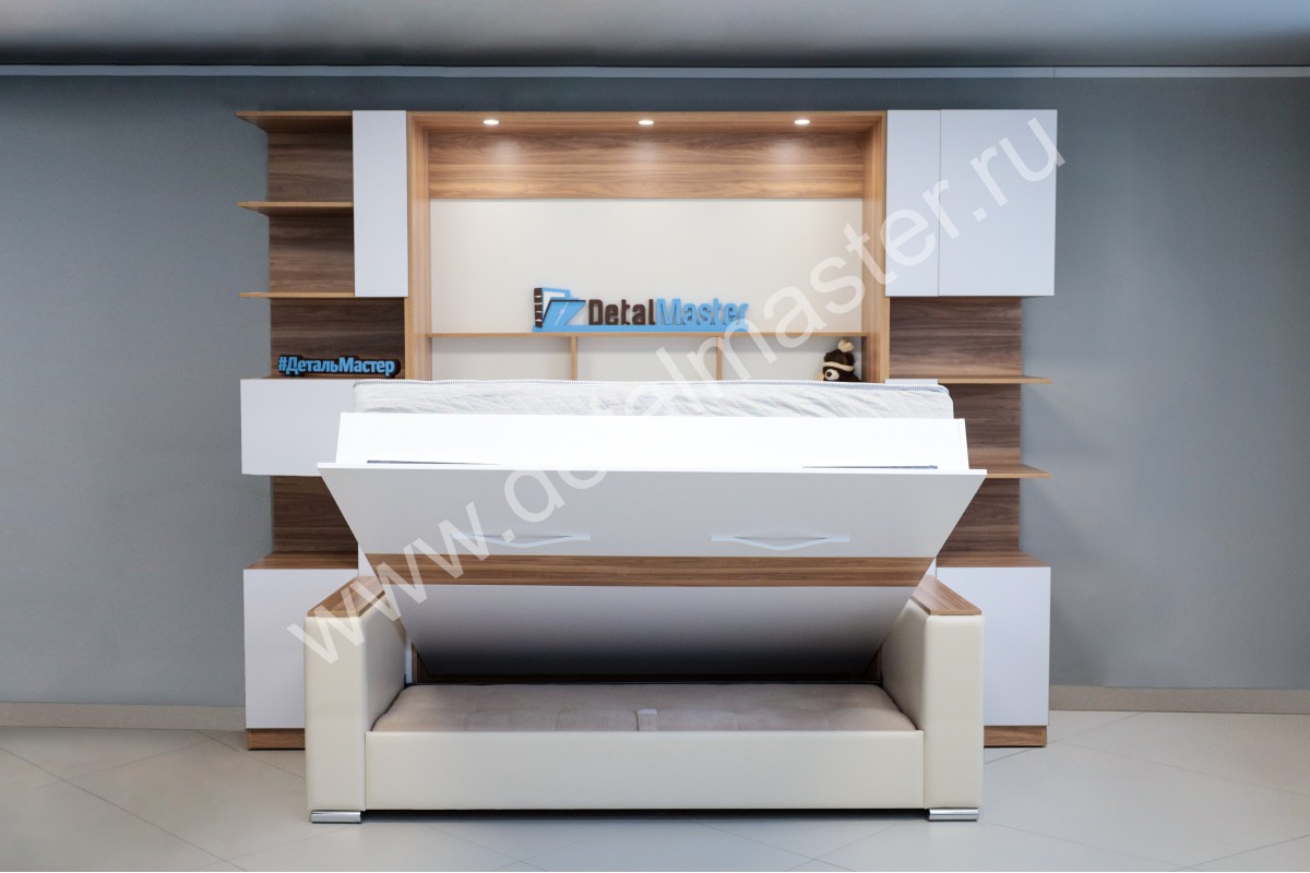 Купить шкаф-кровать с диваном "Дина" в Красноярске за 89000
